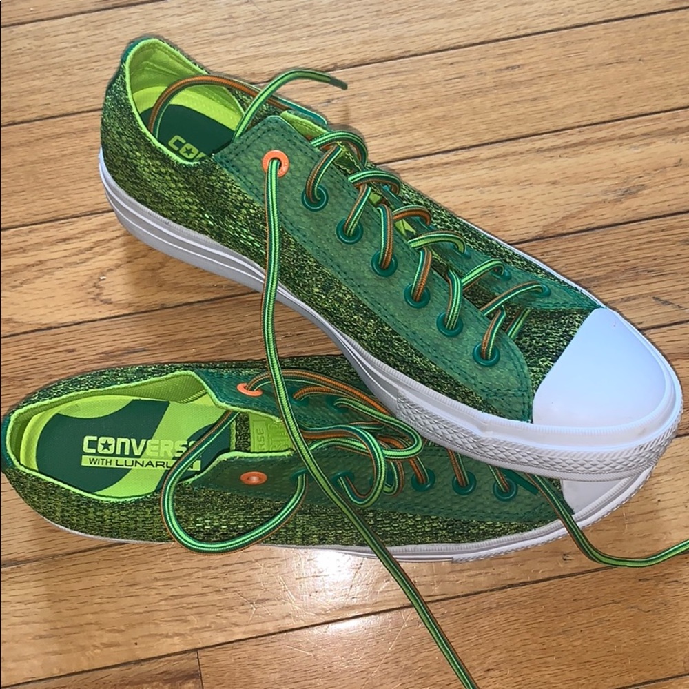 Lime Green Low-Top Converse